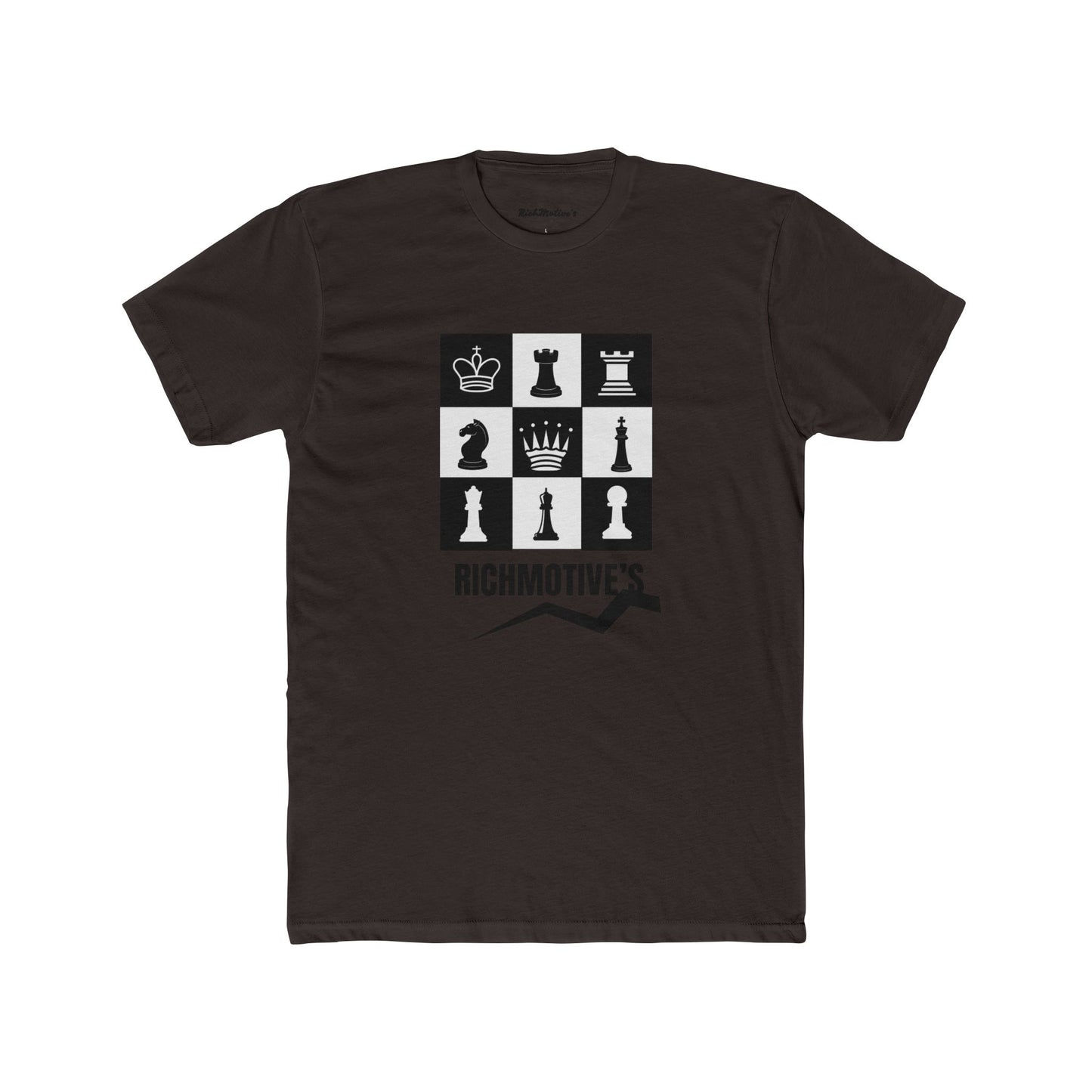 Richmotive's Chess Strategy Unisex Cotton Crew Tee