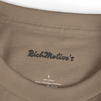 RichMotive's Unisex Garment-Dyed Heavyweight Tee - Casual Comfort for Everyday Style