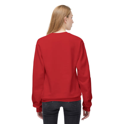 Unisex Fleece Crewneck Sweatshirt - 'Focus On The Rich Motive's'