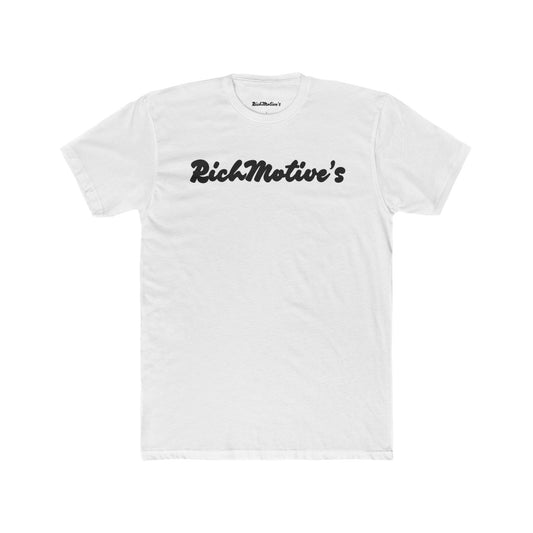 RichMotive's Unisex Cotton Crew Tee - Casual Style Tee, Perfect for Everyday Wear, Gift Idea, Graphic T-Shirt, Relaxed Fit