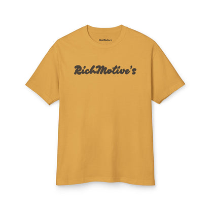 RichMotive's Unisex Garment-Dyed Heavyweight Tee - Casual Comfort for Everyday Style