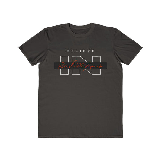 Men's Believe Tee | Motivational Lightweight Fashion Shirt