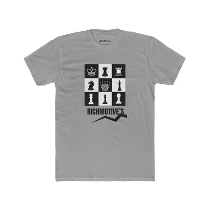 Richmotive's Chess Strategy Unisex Cotton Crew Tee