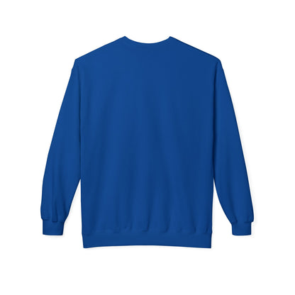 Unisex Fleece Crewneck Sweatshirt - 'Focus On The Rich Motive's'