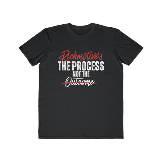 Richmotive's Men's Lightweight Fashion Tee - Embrace The Process - Ideal for Motivational Wear