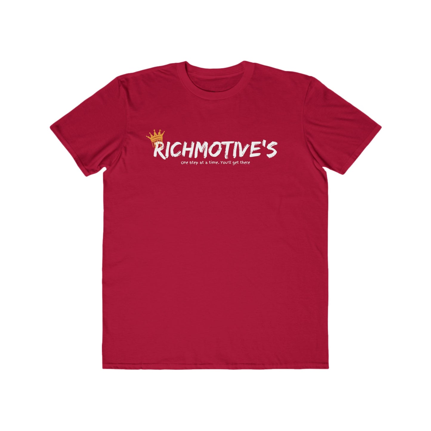 Men's Motivational Fashion Tee - "Richmotive's: One Step at a Time"