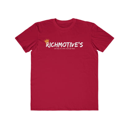 Men's Motivational Fashion Tee - "Richmotive's: One Step at a Time"
