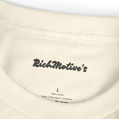 RichMotive's Unisex Garment-Dyed Heavyweight Tee - Casual Comfort for Everyday Style