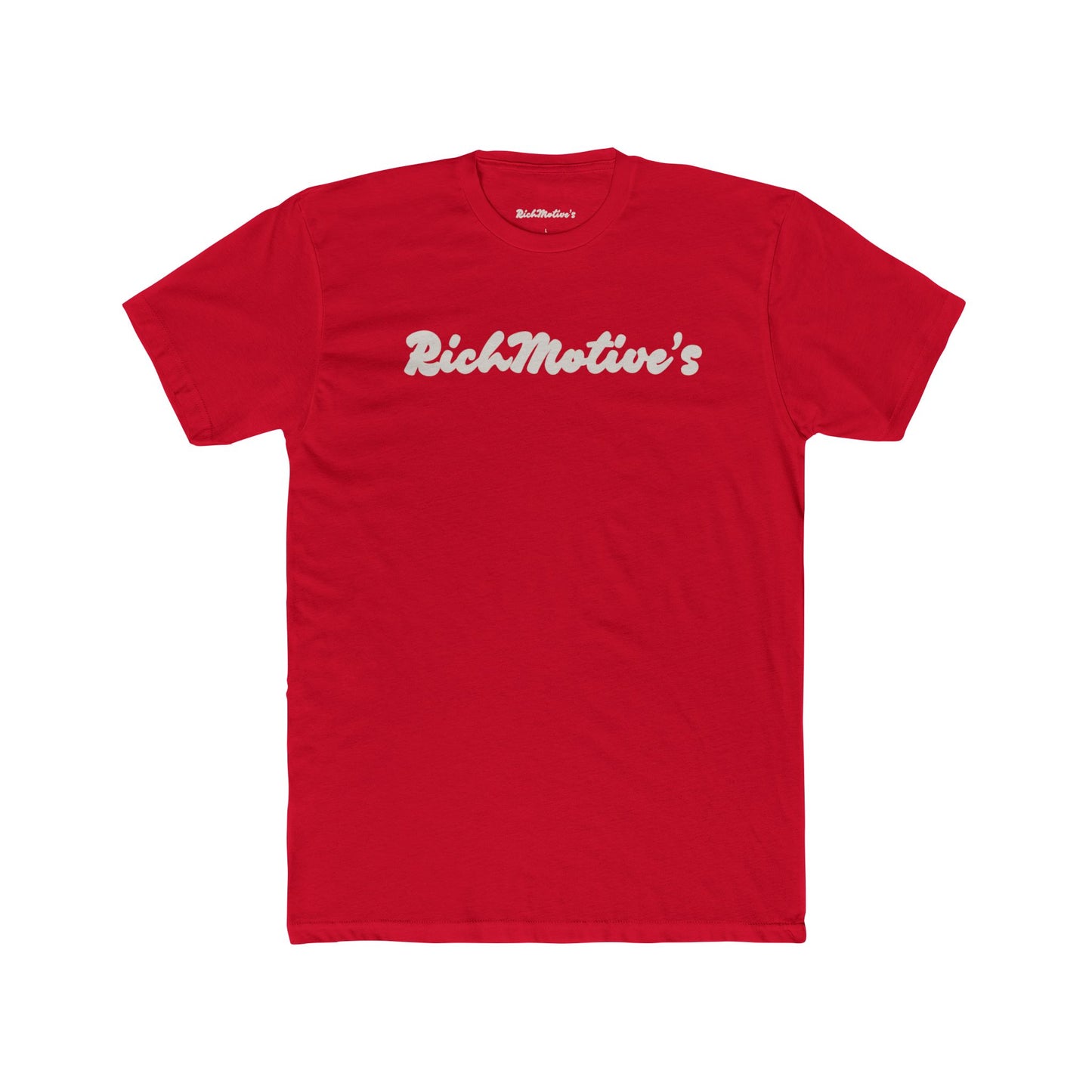 RichMotive's Unisex Cotton Crew Tee - Comfortable Casual Wear
