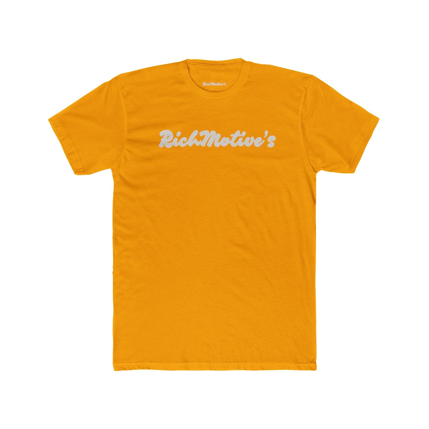 RichMotive's Unisex Cotton Crew Tee - Comfortable Casual Wear