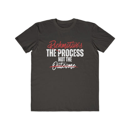 Richmotive's Men's Lightweight Fashion Tee - Embrace The Process - Ideal for Motivational Wear