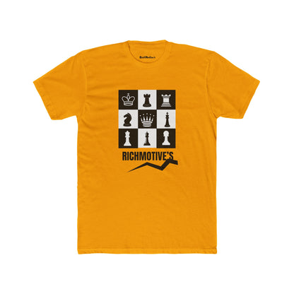 Richmotive's Chess Strategy Unisex Cotton Crew Tee