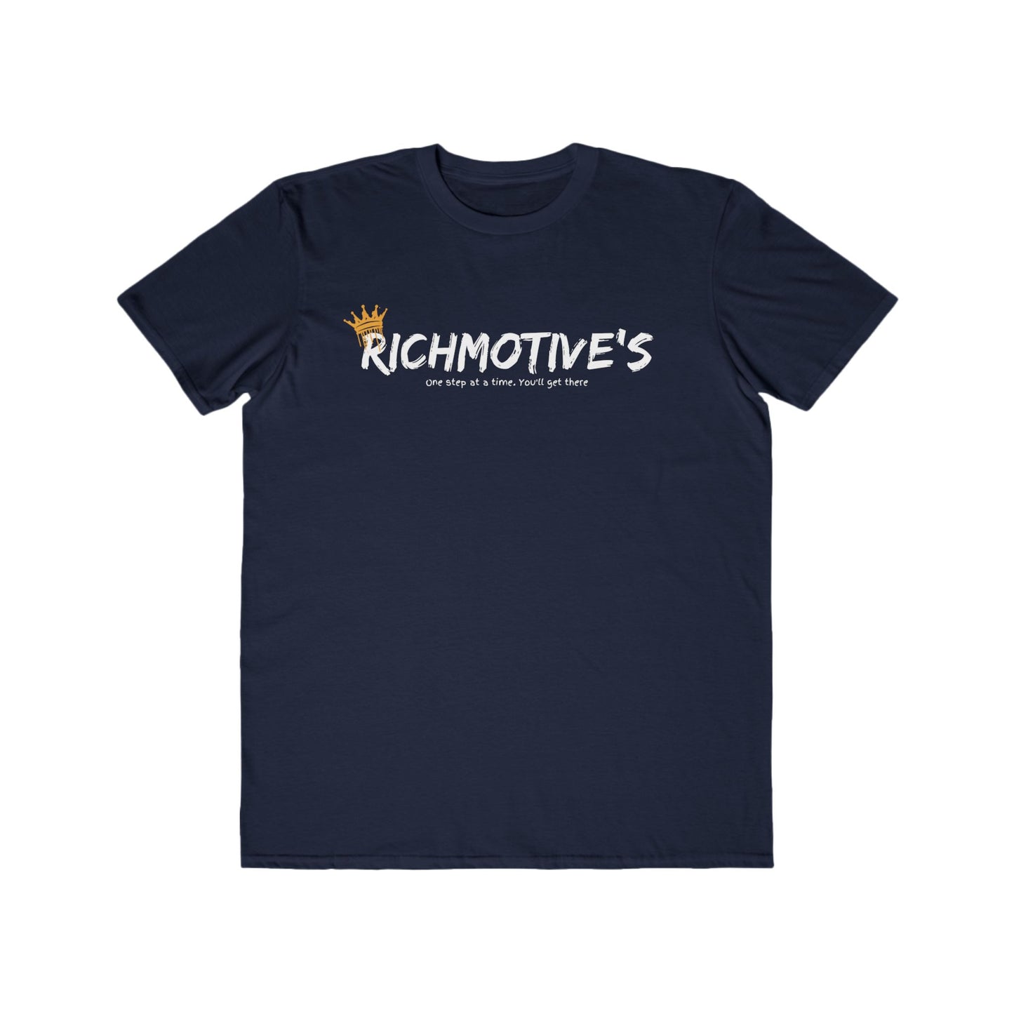 Men's Motivational Fashion Tee - "Richmotive's: One Step at a Time"
