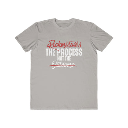 Richmotive's Men's Lightweight Fashion Tee - Embrace The Process - Ideal for Motivational Wear