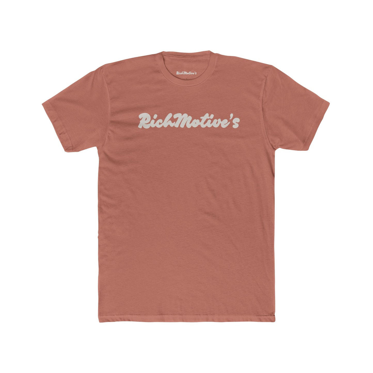 RichMotive's Unisex Cotton Crew Tee - Comfortable Casual Wear