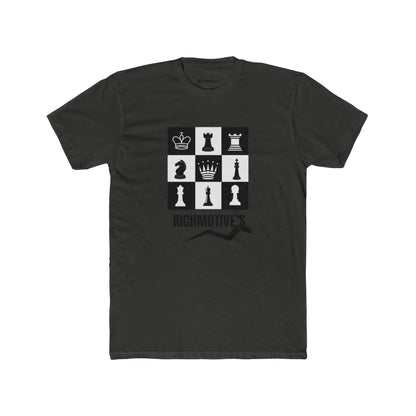 Richmotive's Chess Strategy Unisex Cotton Crew Tee