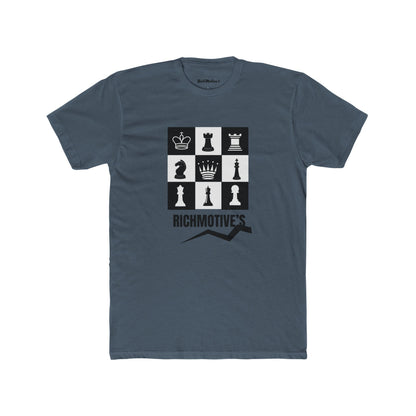 Richmotive's Chess Strategy Unisex Cotton Crew Tee