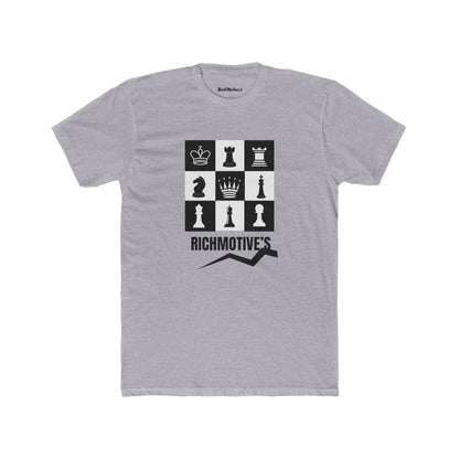 Richmotive's Chess Strategy Unisex Cotton Crew Tee