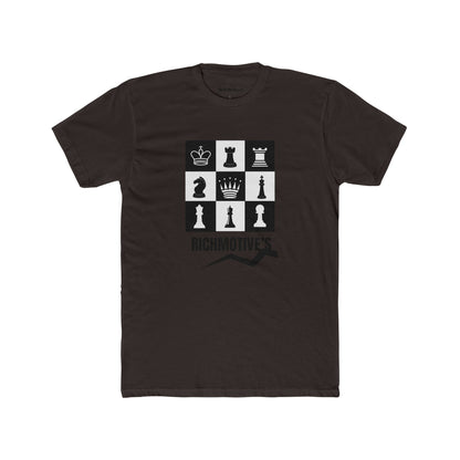 Richmotive's Chess Strategy Unisex Cotton Crew Tee